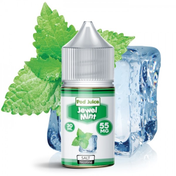 Pod Juice Jewel Mint 30ML Salt Nic Vape Juice